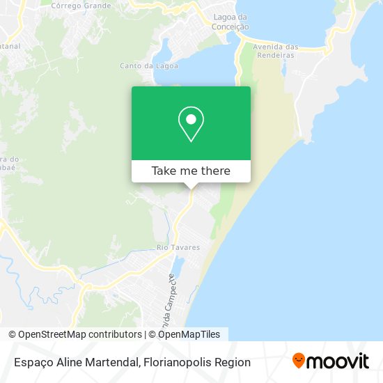 Espaço Aline Martendal map