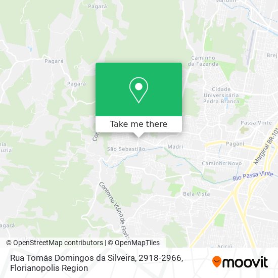 Rua Tomás Domingos da Silveira, 2918-2966 map