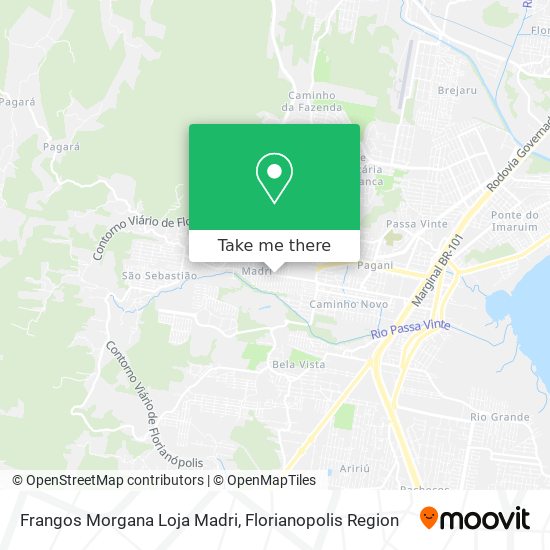 Frangos Morgana Loja Madri map