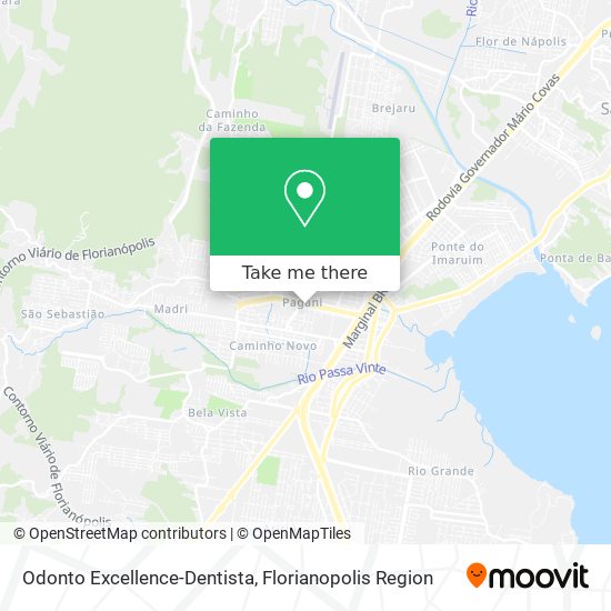 Odonto Excellence-Dentista map
