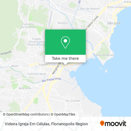 Videira Igreja Em Células map