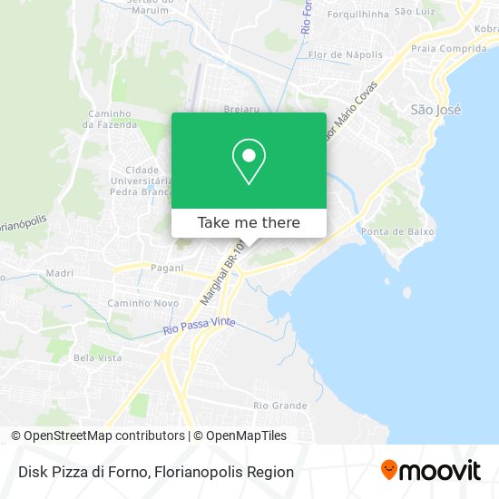 Disk Pizza di Forno map