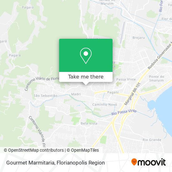 Gourmet Marmitaria map