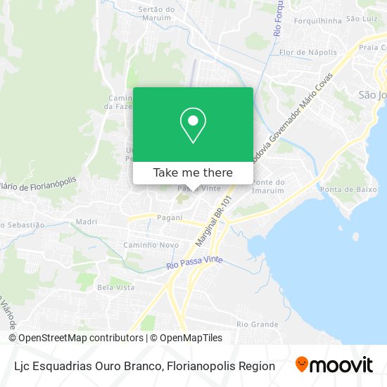 Ljc Esquadrias Ouro Branco map