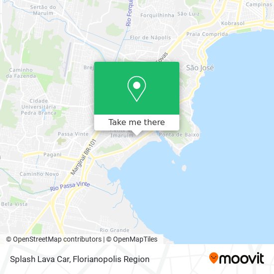 Splash Lava Car map