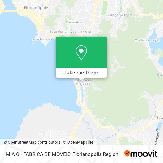 M A G - FABRICA DE MOVEIS map