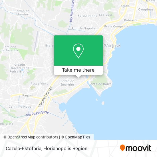 Cazulo-Estofaria map