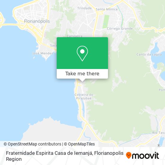 Fraternidade Espirita Casa de Iemanjá map