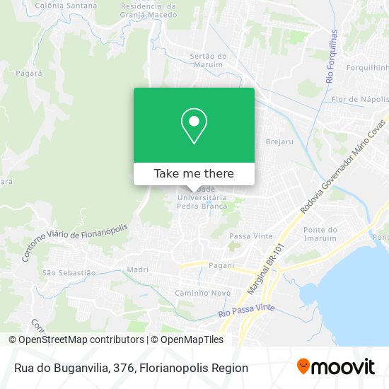 Rua do Buganvilia, 376 map