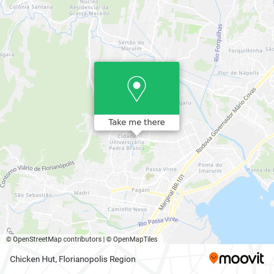 Chicken Hut map