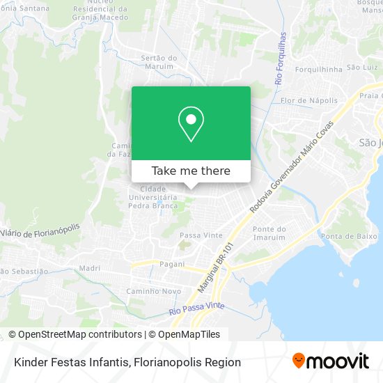 Kinder Festas Infantis map