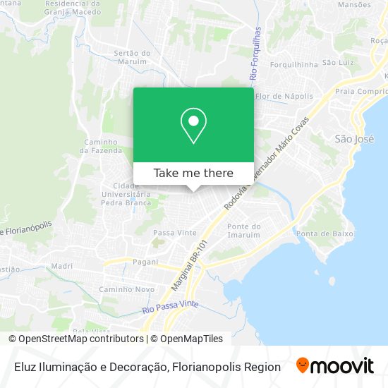 Eluz Iluminação e Decoração map