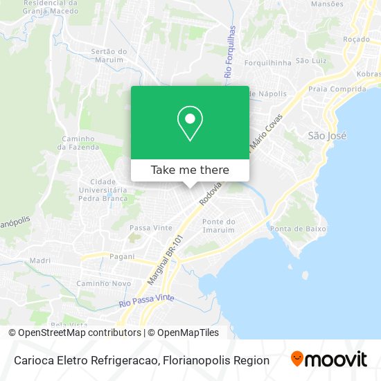 Carioca Eletro Refrigeracao map