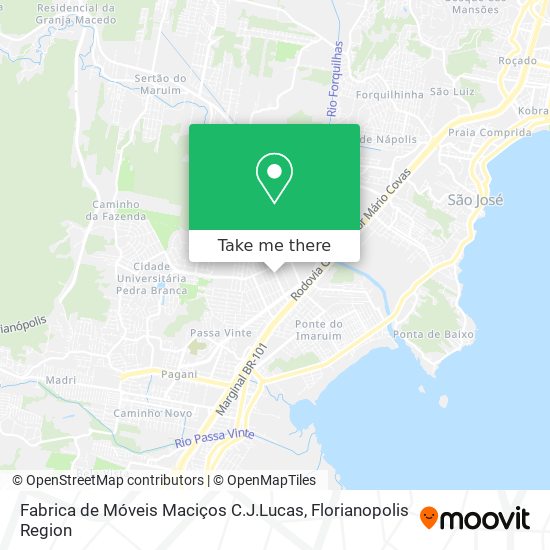 Fabrica de Móveis Maciços C.J.Lucas map