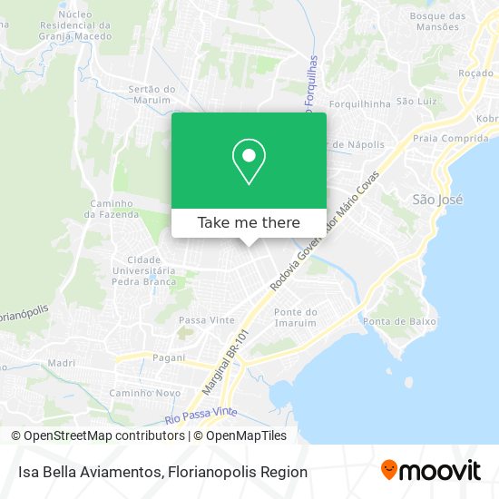 Isa Bella Aviamentos map