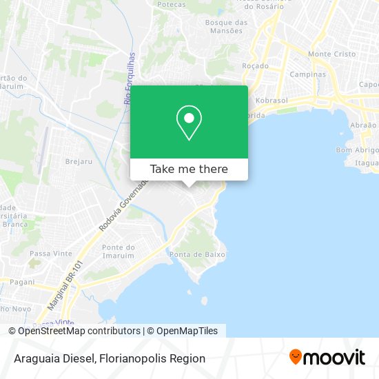 Araguaia Diesel map