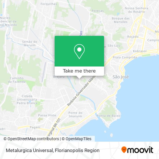 Metalurgica Universal map