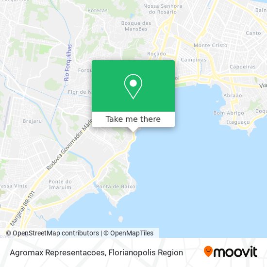 Agromax Representacoes map