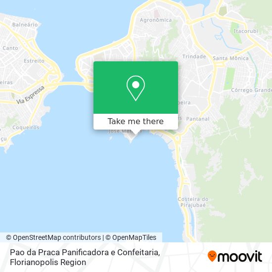 Pao da Praca Panificadora e Confeitaria map