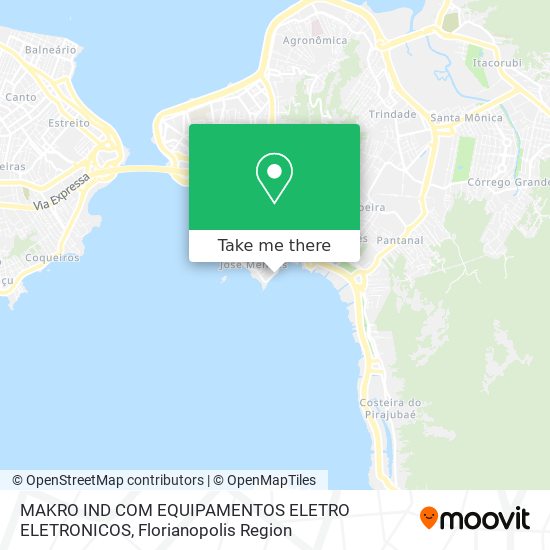 MAKRO IND COM EQUIPAMENTOS ELETRO ELETRONICOS map
