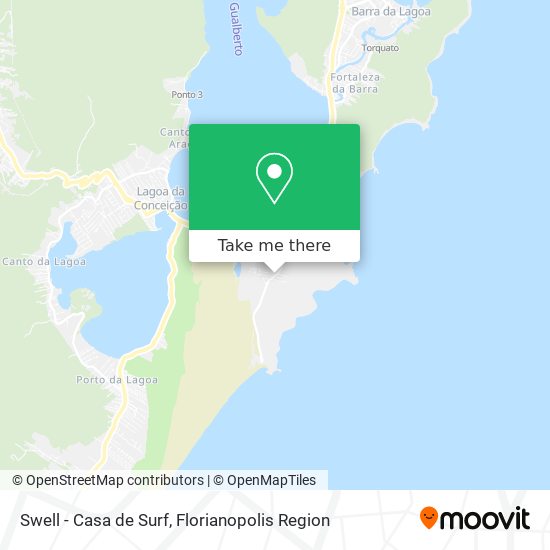 Swell - Casa de Surf map
