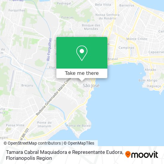 Tamara Cabral Maquiadora e Representante Eudora map
