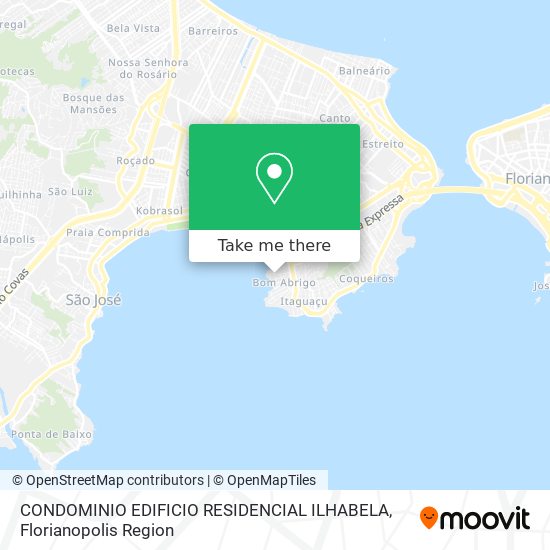 CONDOMINIO EDIFICIO RESIDENCIAL ILHABELA map