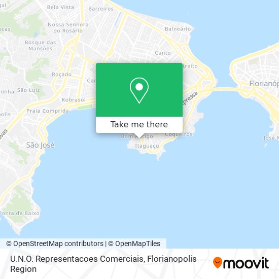 U.N.O. Representacoes Comerciais map