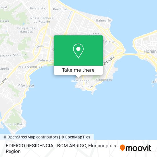 EDIFICIO RESIDENCIAL BOM ABRIGO map