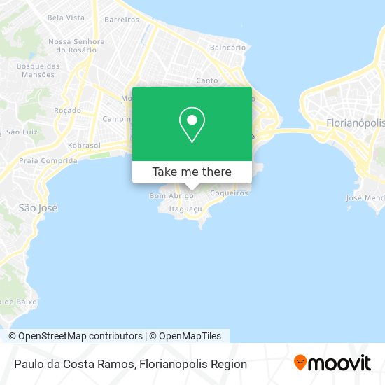 Paulo da Costa Ramos map
