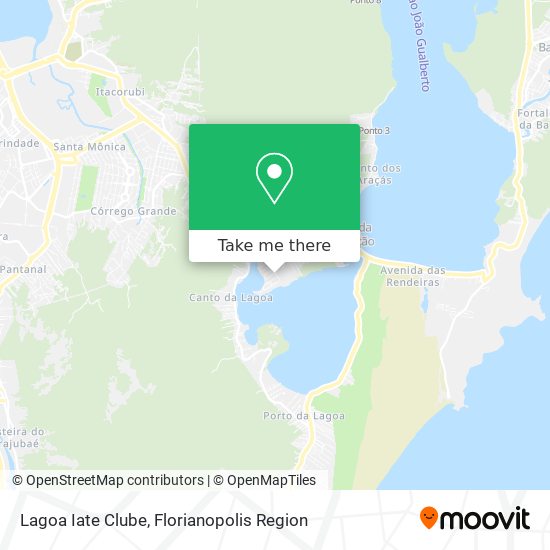 Lagoa Iate Clube map