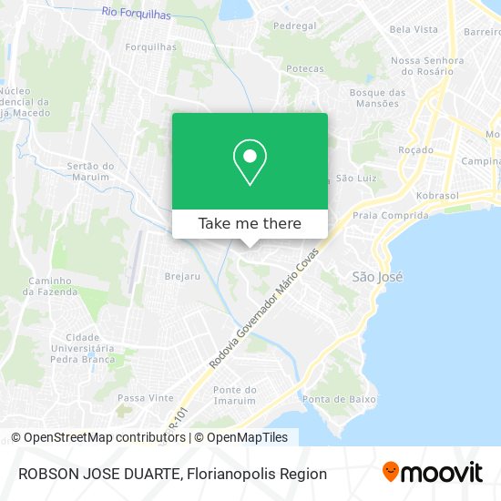 ROBSON JOSE DUARTE map