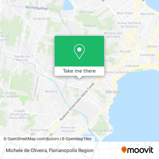 Michele de Oliveira map