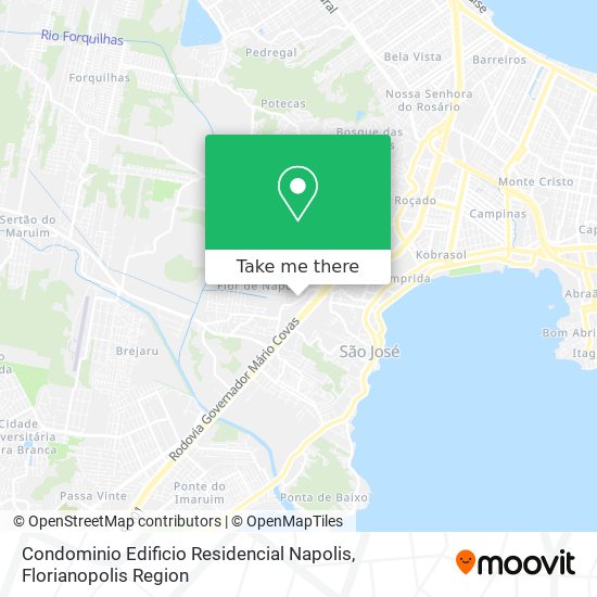 Condominio Edificio Residencial Napolis map
