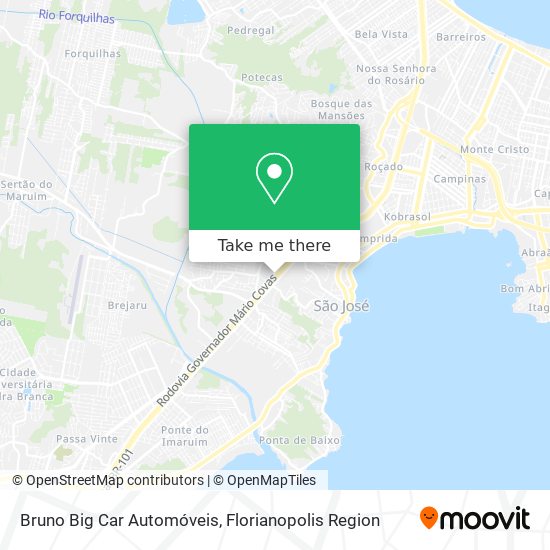 Bruno Big Car Automóveis map