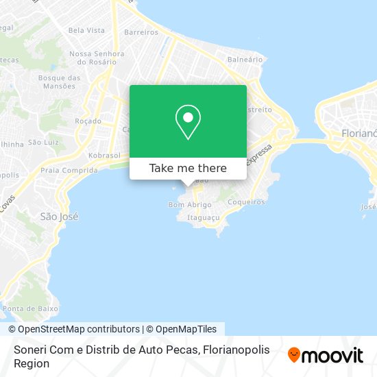 Soneri Com e Distrib de Auto Pecas map
