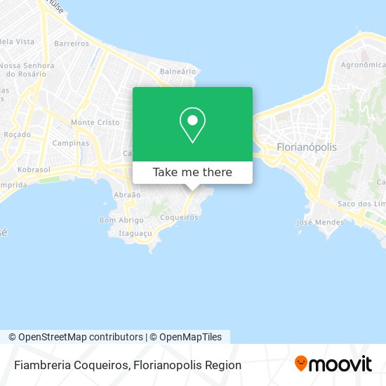 Fiambreria Coqueiros map