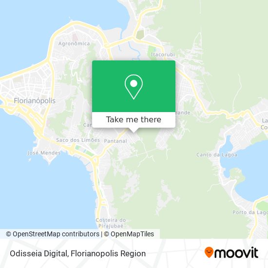 Odisseia Digital map