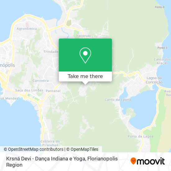 Krsná Devi - Dança Indiana e Yoga map