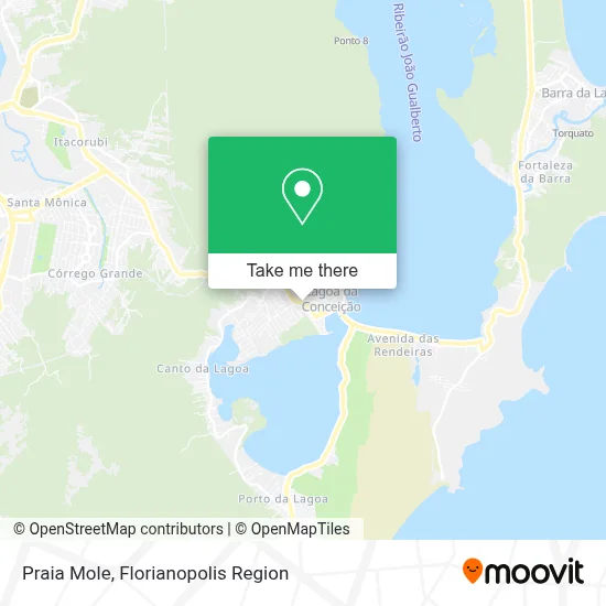 Praia Mole map