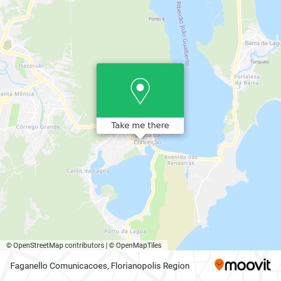 Faganello Comunicacoes map