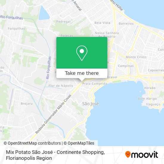 Mix Potato São José - Continente Shopping map