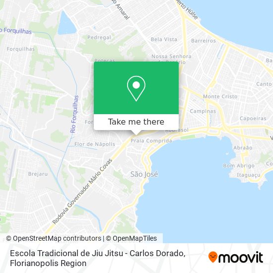 Escola Tradicional de Jiu Jitsu - Carlos Dorado map