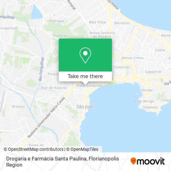 Drogaria e Farmácia Santa Paulina map