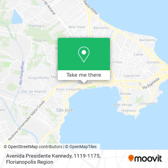 Avenida Presidente Kennedy, 1119-1175 map