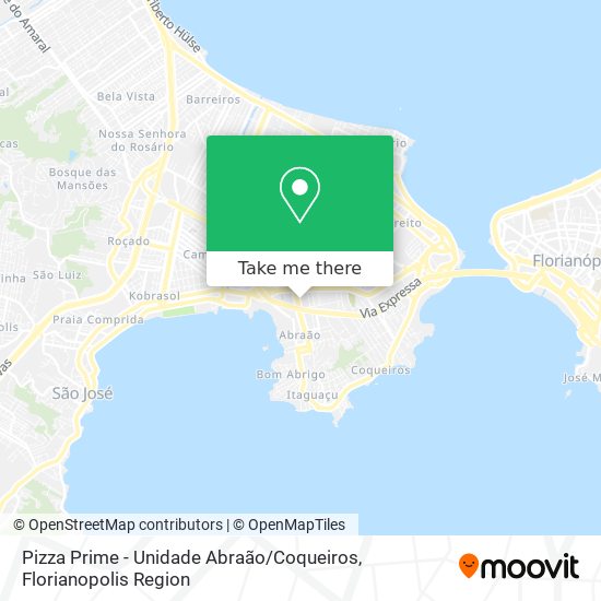 Pizza Prime - Unidade Abraão / Coqueiros map