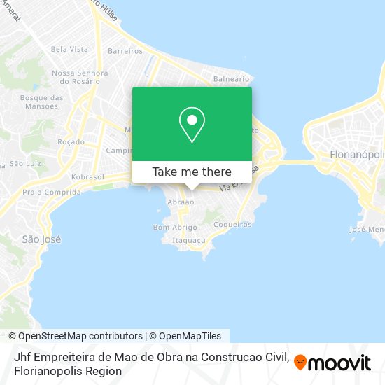 Jhf Empreiteira de Mao de Obra na Construcao Civil map