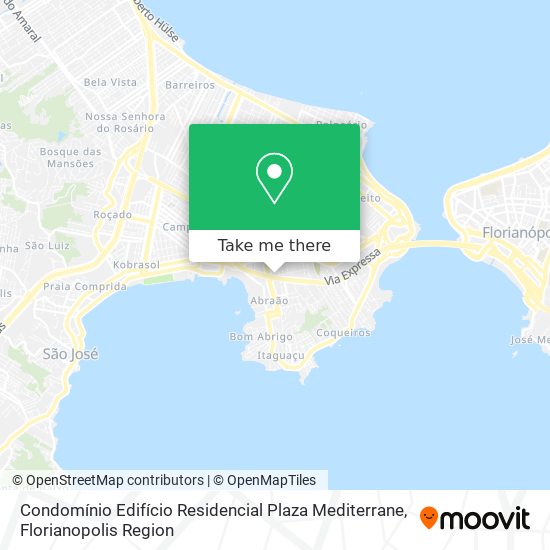 Condomínio Edifício Residencial Plaza Mediterrane map