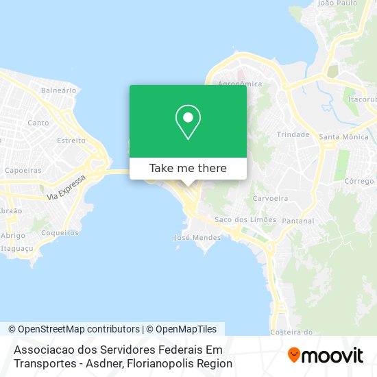 Associacao dos Servidores Federais Em Transportes - Asdner map