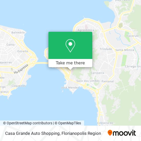 Mapa Casa Grande Auto Shopping